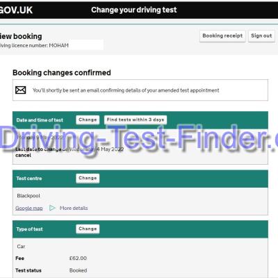 Blackpool Driving Test Cancellations 1