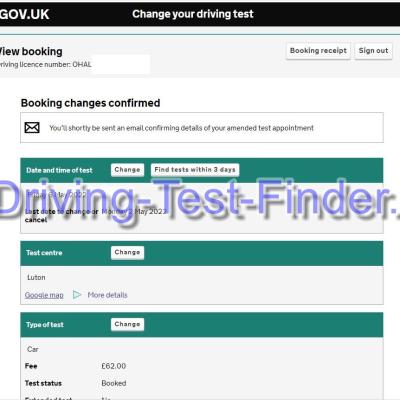 Luton Driving Test Cancellations 7