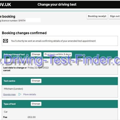 Mitcham London Driving Test Cancellations 1