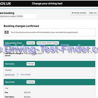 Preston Driving Test Cancellations 7